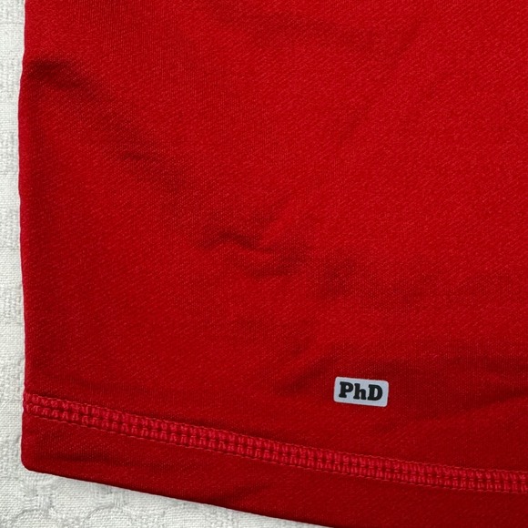 Smartwool PhD Merino Wool Blend Full Zip Jacket Mens Large Gray Red Performance - Picture 10 of 16